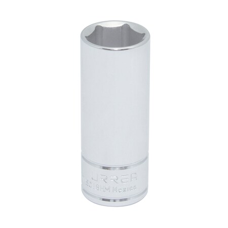 Urrea 3/8"drive, 21mm, 6 point deep socket. 5021HM